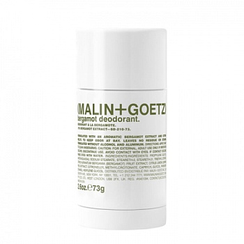 MALIN+GOETZ Bergamot Deodorant купить в Beauty Storage. Быстрая доставка по России и СНГ.