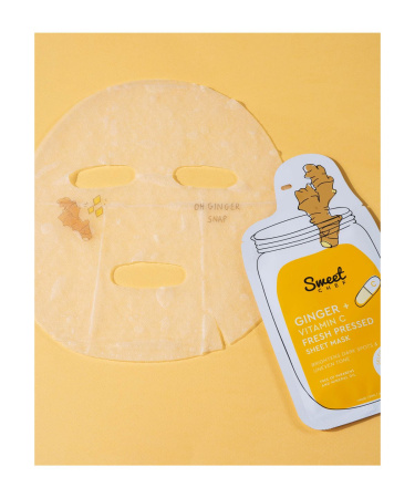 SWEET CHEF Ginger + Vitamin C Fresh Pressed Sheet Mask