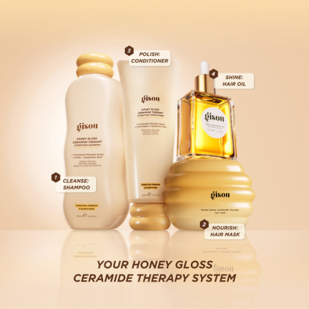 GISOU Honey Gloss Hair Wash Duo купить в Beauty Storage. Быстрая доставка по России и СНГ.