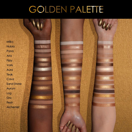 NATASHA DENONA Golden Eyeshadow Palette купить в Beauty Storage. Быстрая доставка по России и СНГ.
