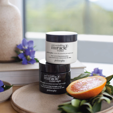 PHILOSOPHY Anti-wrinkle miracle worker night+ line-correcting overnight cream