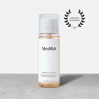 MEDIK8 PRESS & GLOW™ Daily Exfoliating PHA Tonic with Enzyme Activator купить в Beauty Storage. Быстрая доставка по России и СНГ.
