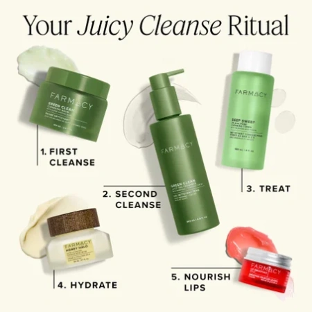 Купить FARMACY Green Clean Juicy Gel Cleanser на Beautystorage.ru. Быстрая доставка по России и СНГ.