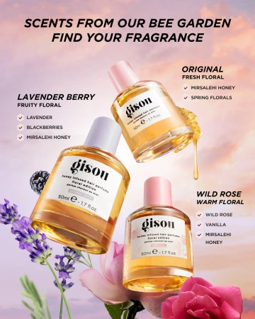 GISOU Honey Infused Hair Perfume - Lavender Berry купить в Beauty Storage. Быстрая доставка по России и СНГ.
