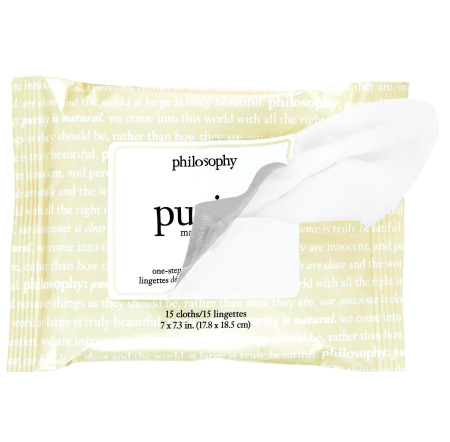 PHILOSOPHY Purity Made Simple One-Step Facial Cleansing Cloths
