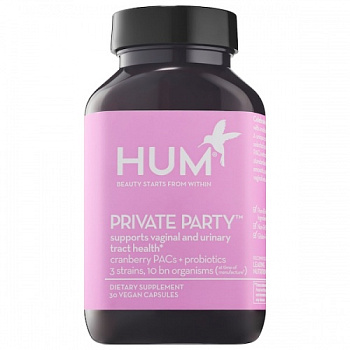HUM NUTRITION Private Party™: Supports Vaginal & Urinary Tract Health купить в Beauty Storage. Быстрая доставка по России и СНГ.