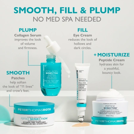 Купить PETER THOMAS ROTH Collagen Skinjection Plumping & Firming Serum на Beautystorage.ru. Быстрая доставка по России и СНГ.
