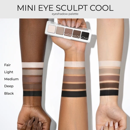 Купить NATASHA DENONA Mini Eye Sculpt Palette - Cool на Beautystorage.ru. Быстрая доставка по России и СНГ.