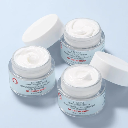 FIRST AID BEAUTY Ultra Repair Firming Collagen Cream with Peptides and Niacinamide купить в Beauty Storage. Быстрая доставка по России и СНГ.