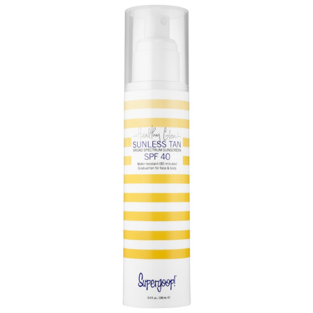 SUPERGOOP! Healthy Glow Sunless Tan Broad Spectrum Suncreen SPF 40 купить в Beauty Storage. Быстрая доставка по России и СНГ.