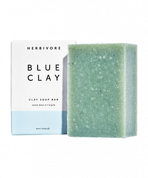 HERBIVORE Blue Clay Cleansing Bar Soap купить в Beauty Storage. Быстрая доставка по России и СНГ.